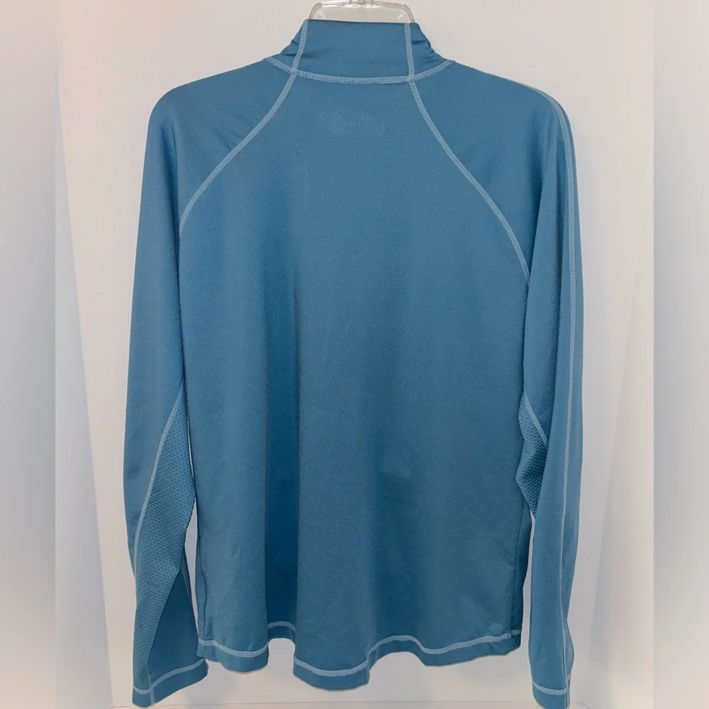 New Balance NB women’s baby blue full‎ zip Lightning Dry jacket size LARGE